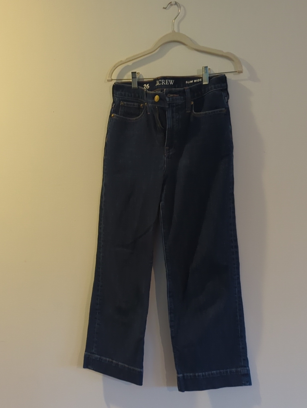 J. Crew Women's Navy Straight-Leg Jeans